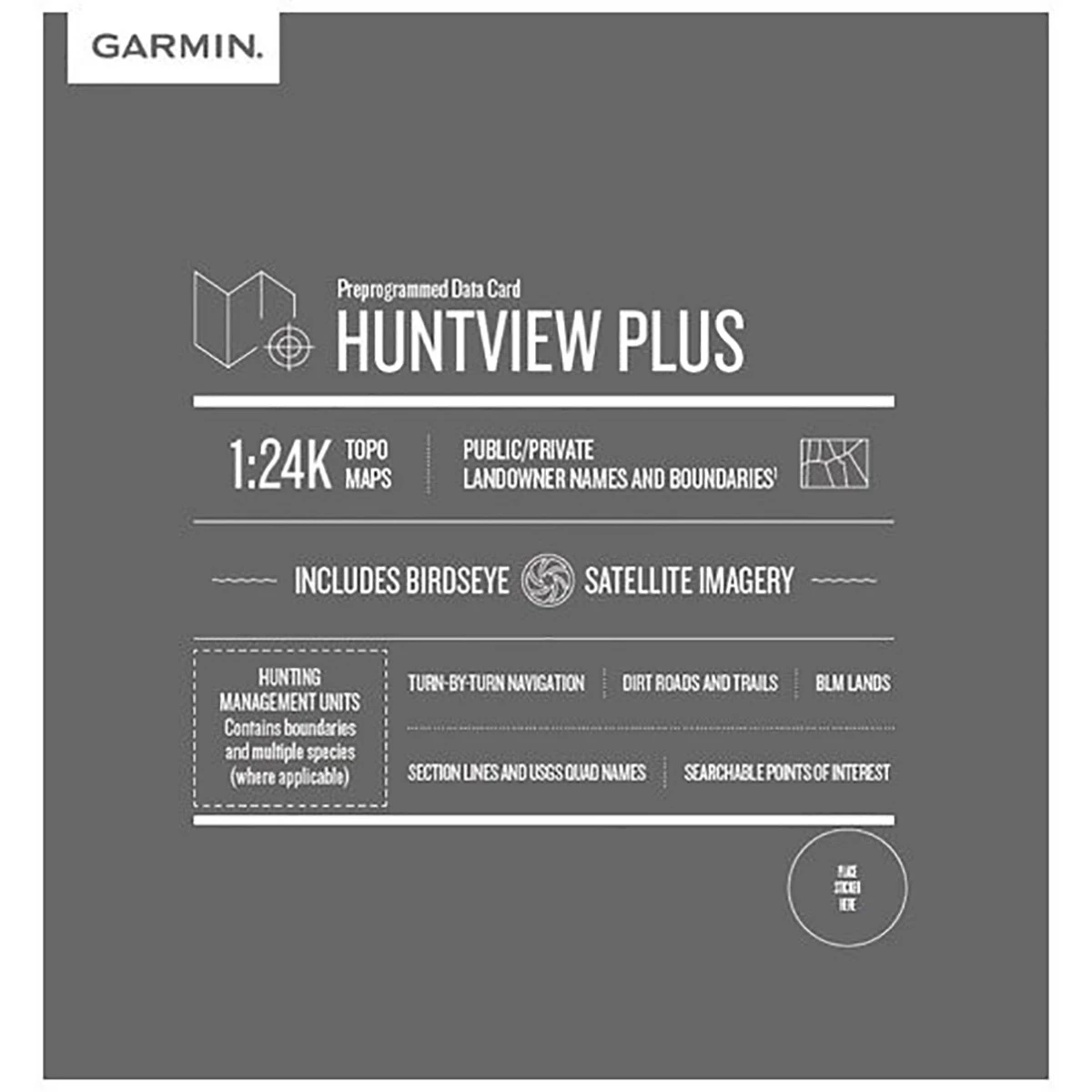 Garmin HuntView Plus Map Card 2021 1 Garmin HuntView Plus Map Card 2021