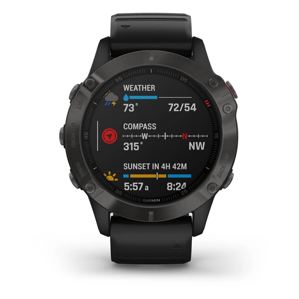Garmin Fēnix® 6 Sapphire GPS Watch 4 Garmin Fēnix® 6 Sapphire GPS Watch - Image 4