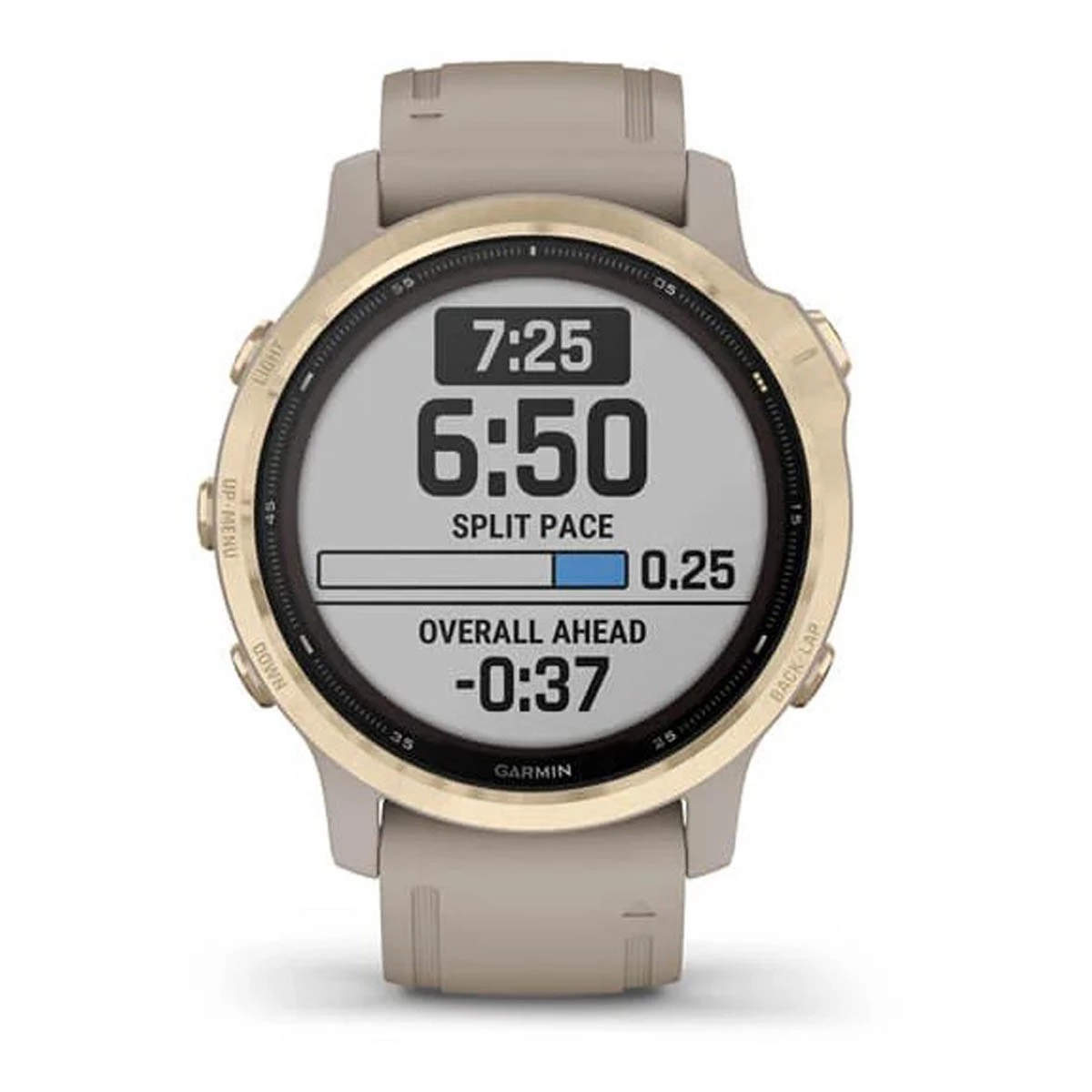 Garmin Fenix 6S Pro Solar Edition GPS Watch Sand/grey 3 Garmin Fenix 6S Pro Solar Edition GPS Watch Sand/grey - Image 3