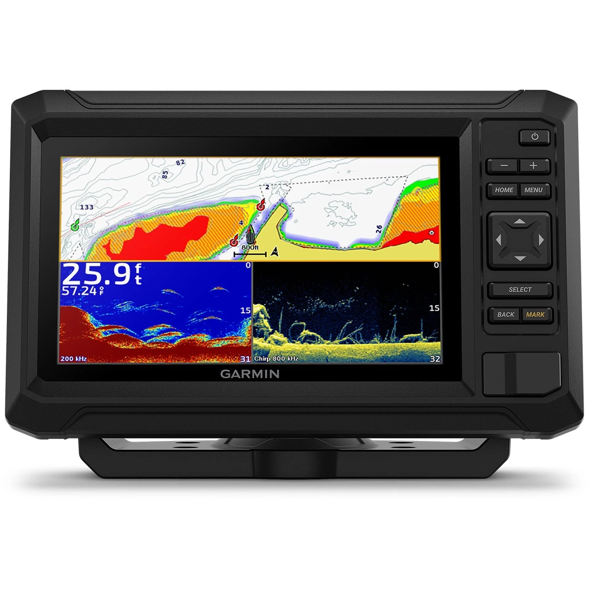 Garmin ECHOMAP UHD2 73CV GT20 1 Garmin ECHOMAP UHD2 73CV GT20