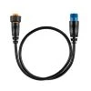 Garmin 8-pin Transducer To 12-pin Sounder Adapter Cable With XID Cable